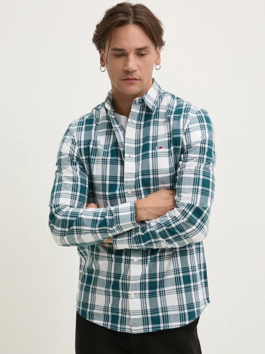 Tommy Jeans pánská kostkovaná košile