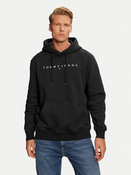 Tommy Jeans pánská černá mikina