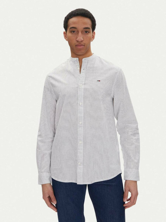 Tommy Jeans pánská bílá košile