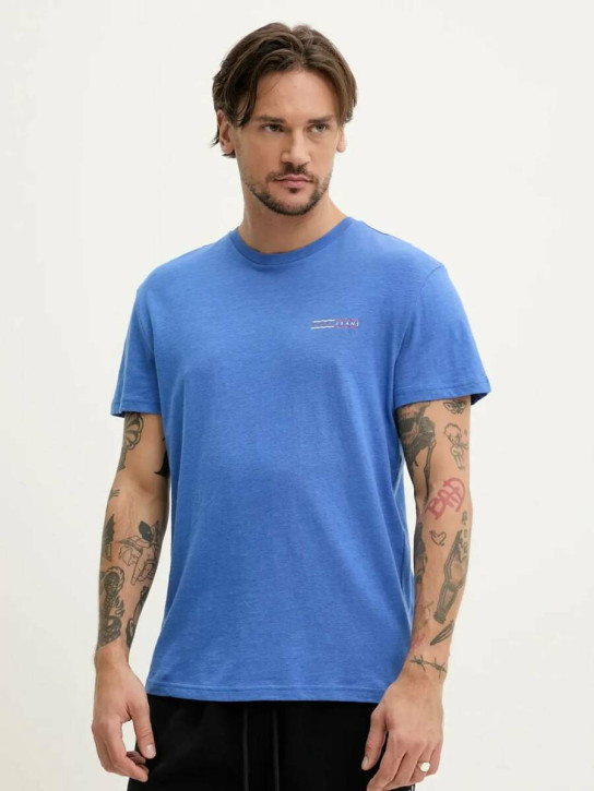 Tommy Jeans pánské modré tričko