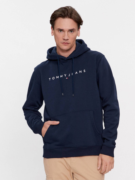 Tommy Jeans pánská modrá mikina