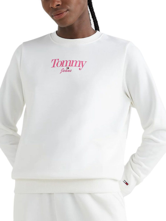   Tommy Jeans dámská bílá mikina