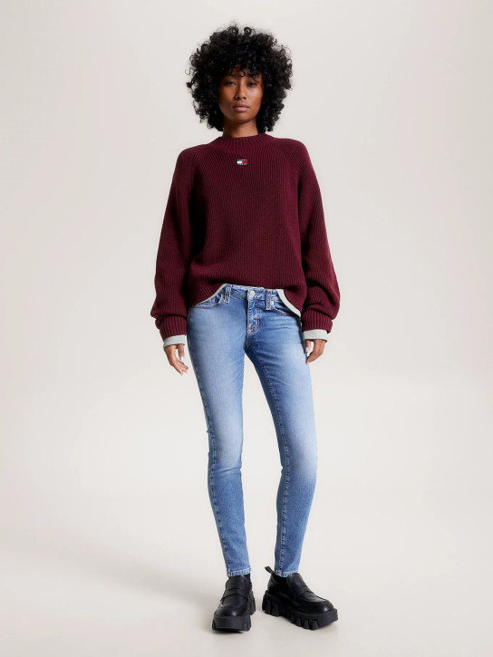 Tommy Jeans dámské světle modré džíny SOPHIE