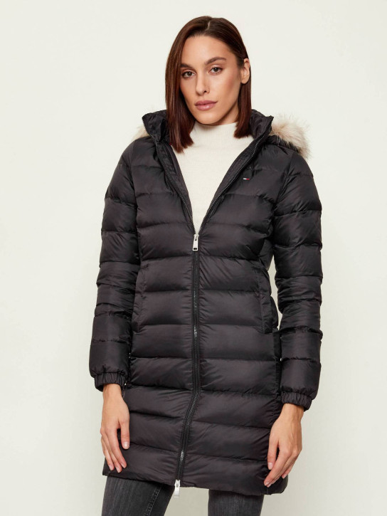 Tommy Jeans dámská černá bunda