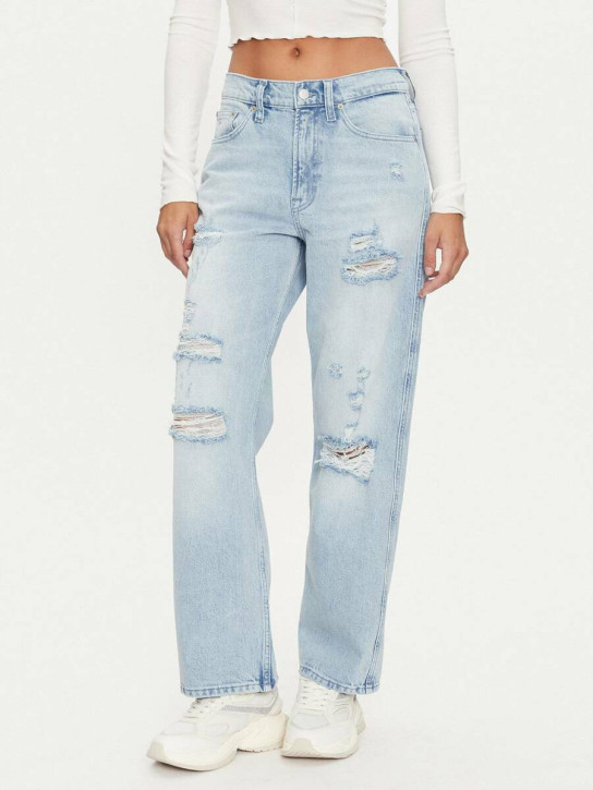 Tommy Jeans dámské modré džíny