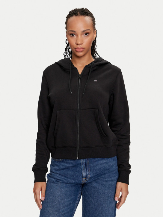 Tommy Jeans dámská černá mikina