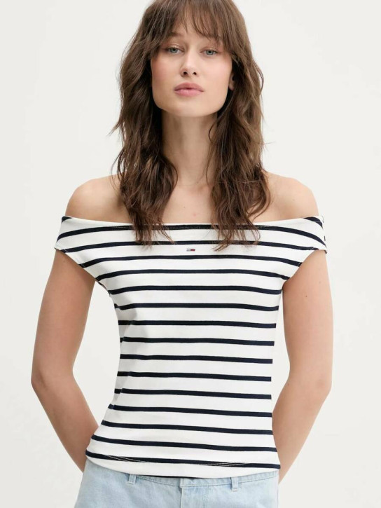 Tommy Jeans dámský pruhovaný top