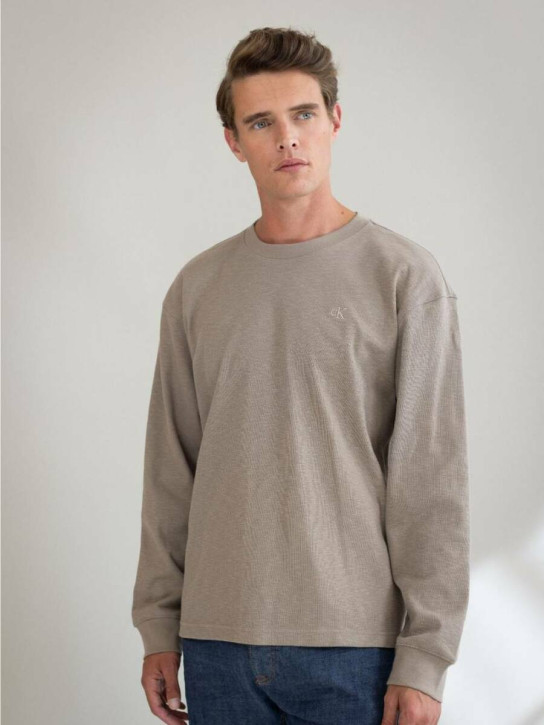 Calvin Klein pánské žíhané tričko