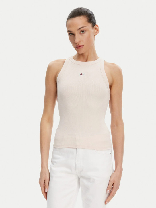 Calvin Klein dámské růžové tílko