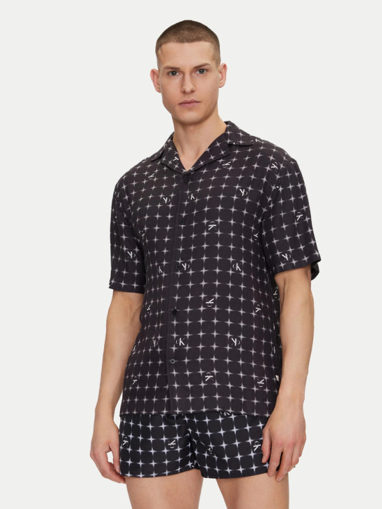 Calvin Klein pánská černá košile