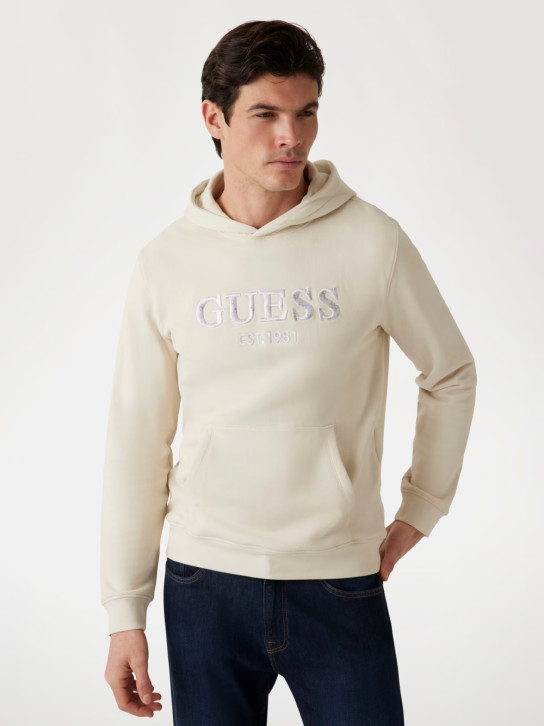 Guess pánská krémová mikina