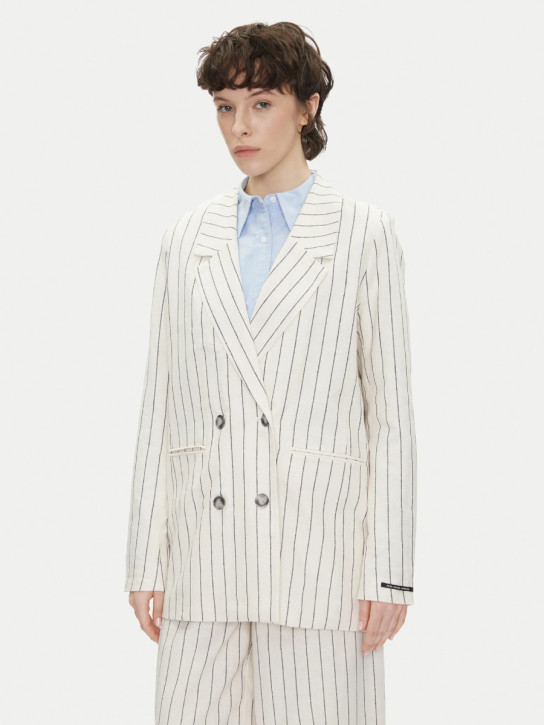 Pepe Jeans dámské pruhované sako