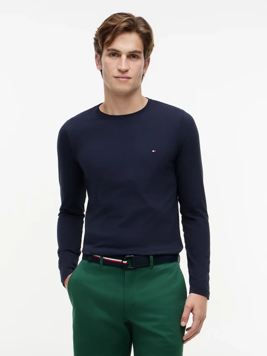 Tommy Hilfiger pánské tmavě modré tričko