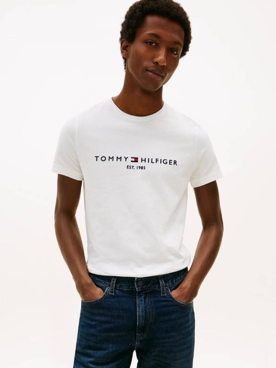 Tommy Hilfiger pánské bílé tričko