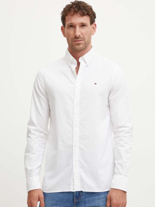 Tommy Hilfiger pánská bílá košile Oxford