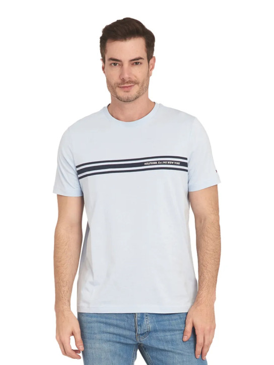 Tommy Hilfiger pánské světle modré tričko