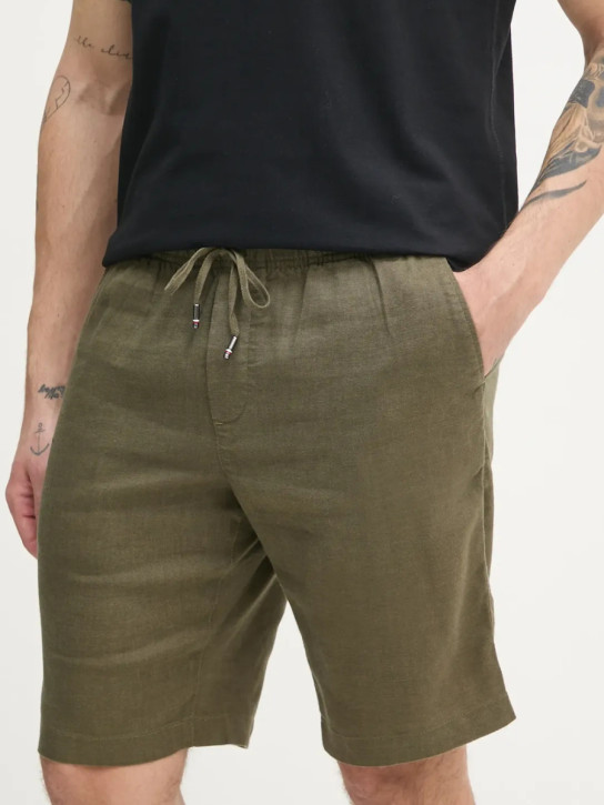 Tommy Hilfiger pánské zelené šortky