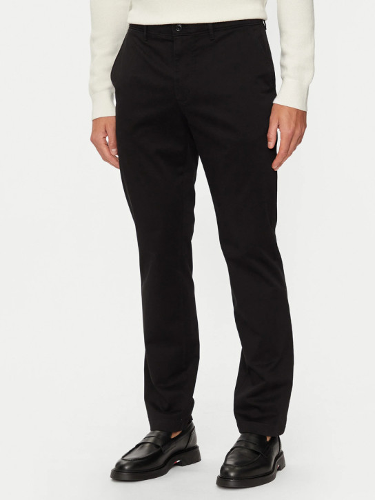 Tommy Hilfiger pánské černé kalhoty