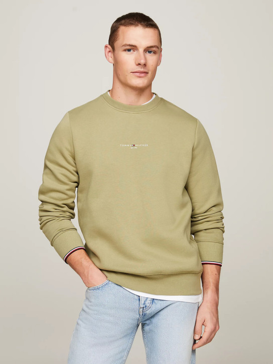 Tommy Hilfiger pánská zelená mikina