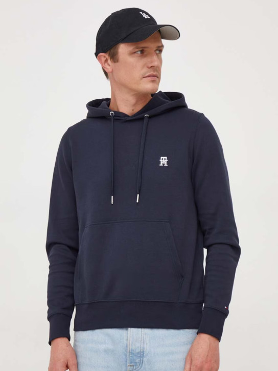 Tommy Hilfiger pánská tmavě modrá mikina