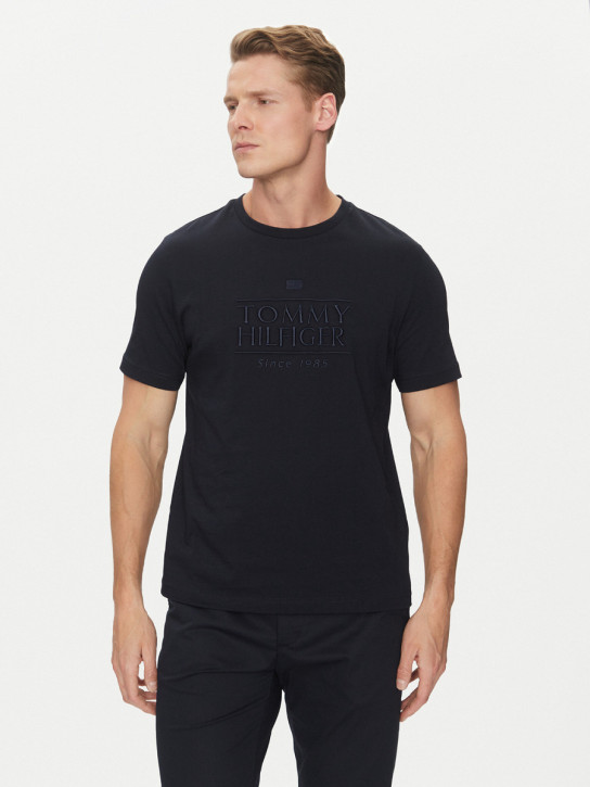 Tommy Hilfiger pánské tmavě modré tričko