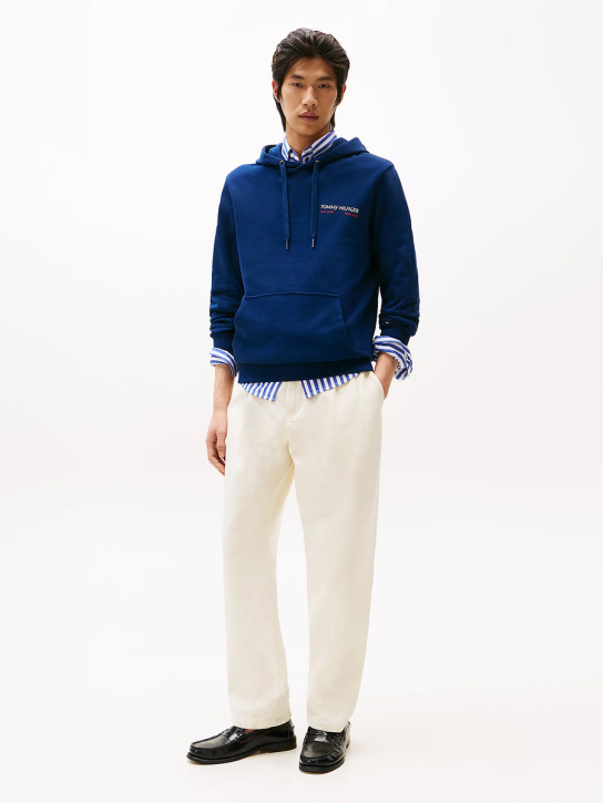 Tommy Hilfiger pánská modrá mikina