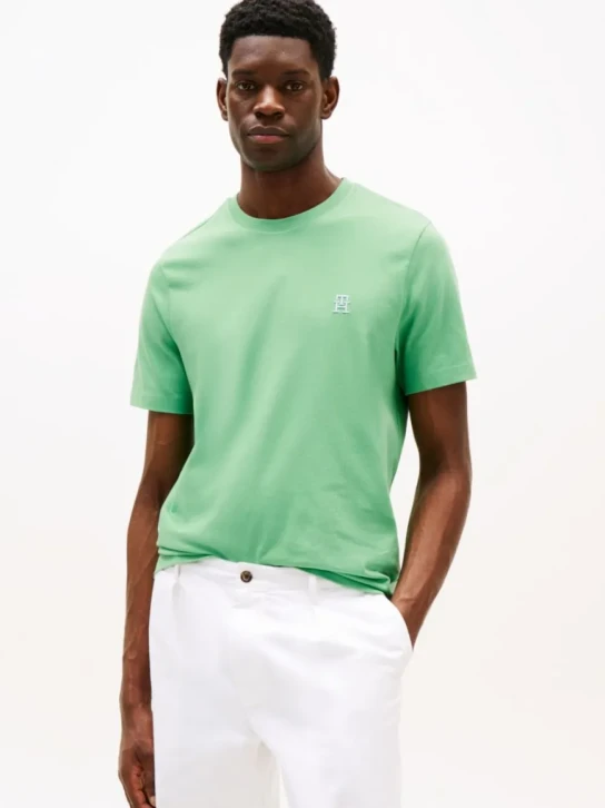 Tommy Hilfiger pánské zelené tričko