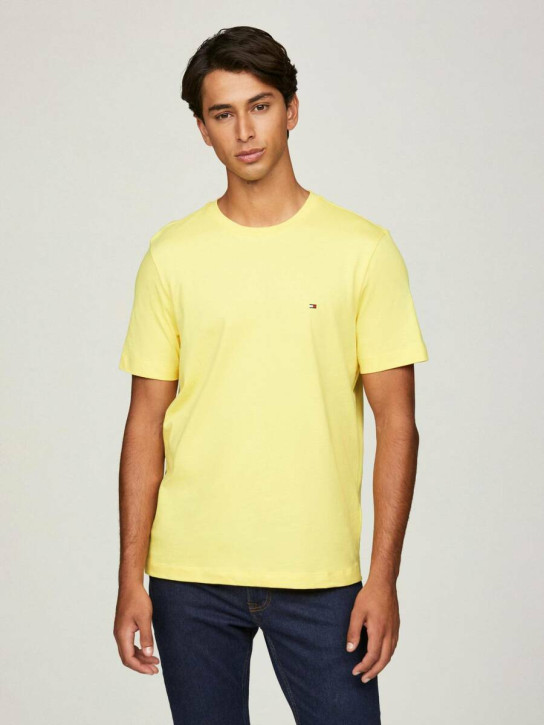 Tommy Hilfiger pánské žluté tričko