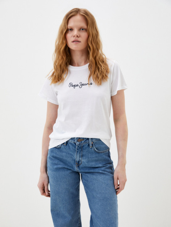 Pepe Jeans dámské bílé tričko Lorette