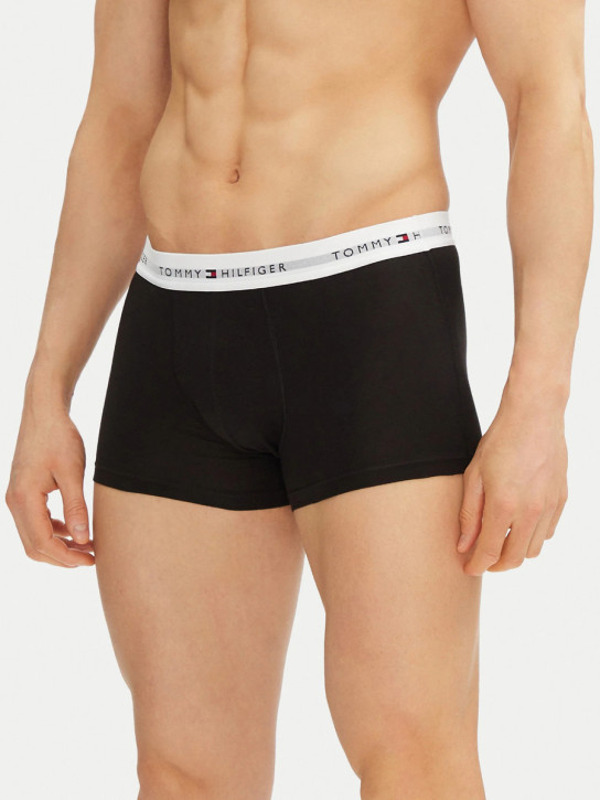 Tommy Hilfiger pánské černé boxerky 3 pack