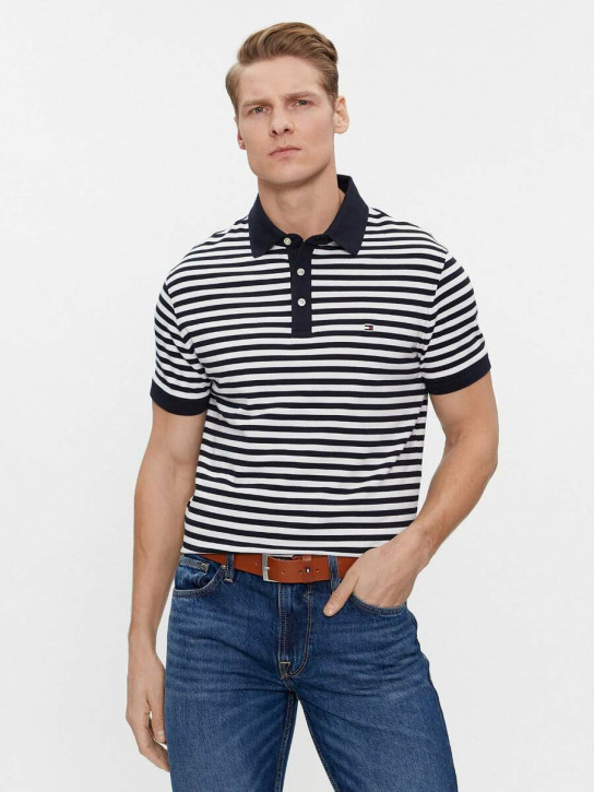 Tommy Hilfiger pánské pruhované polo tričko