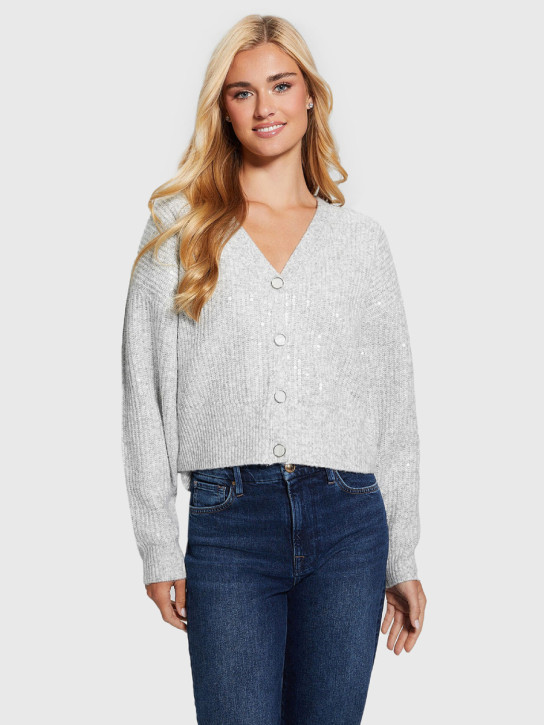 Guess dámský šedý svetr