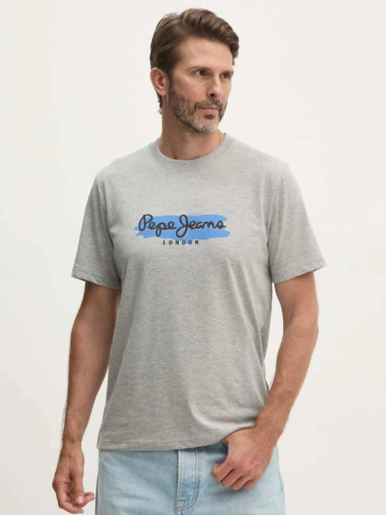 Pepe Jeans pánské šedé tričko Arsham