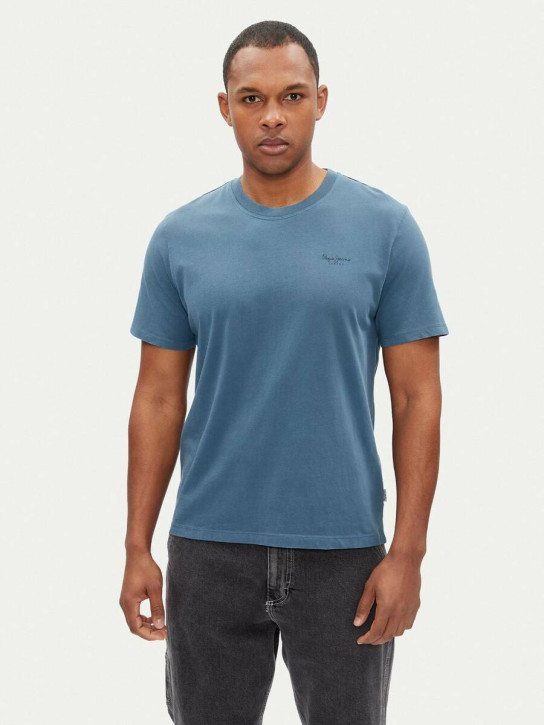 Pepe Jeans pánské modré tričko