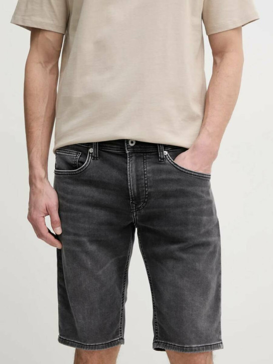 Pepe Jeans pánské šedé kraťasy