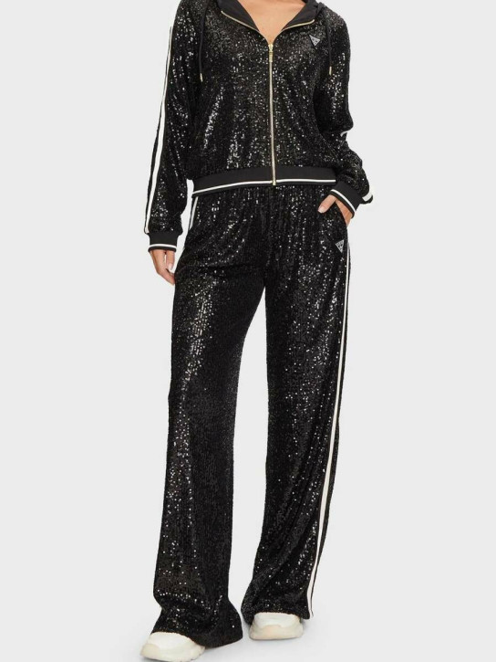 Guess dámské flitrové tepláky