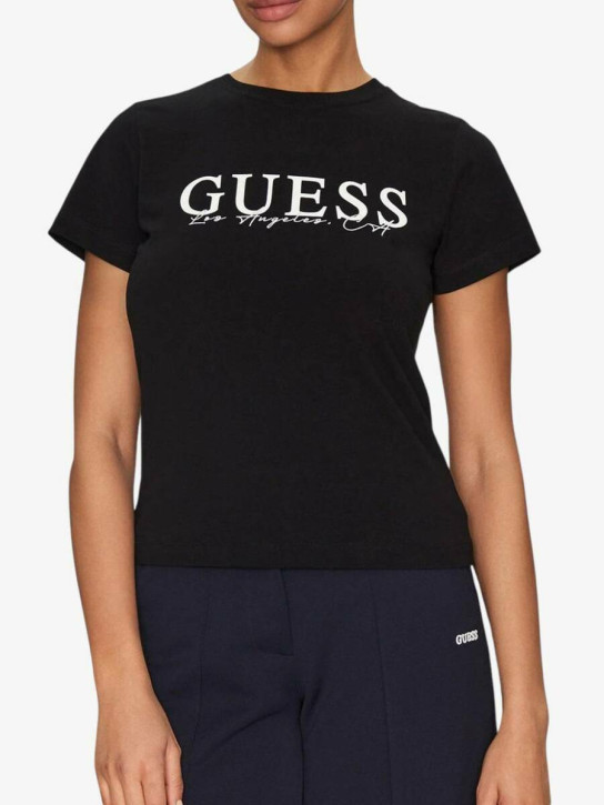 Guess dámské černé tričko