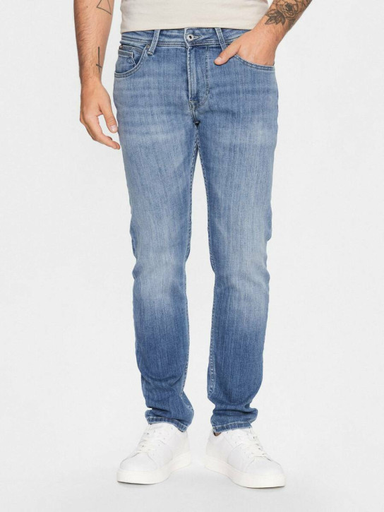 Pepe Jeans pánské modré džíny Hatch