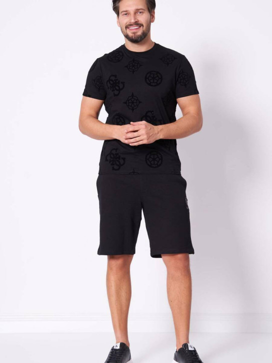 Guess pánské černé šortky