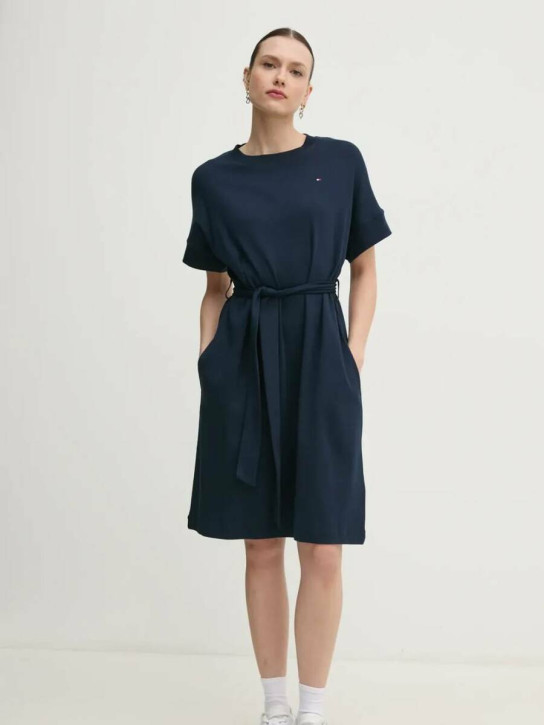 Tommy Hilfiger dámské tmavě modré šaty