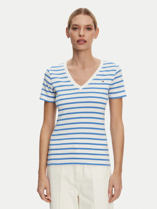 Tommy Hilfiger dámské pruhované tričko