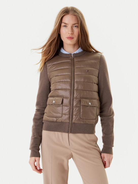 Tommy Hilfiger dámská hnědá bunda