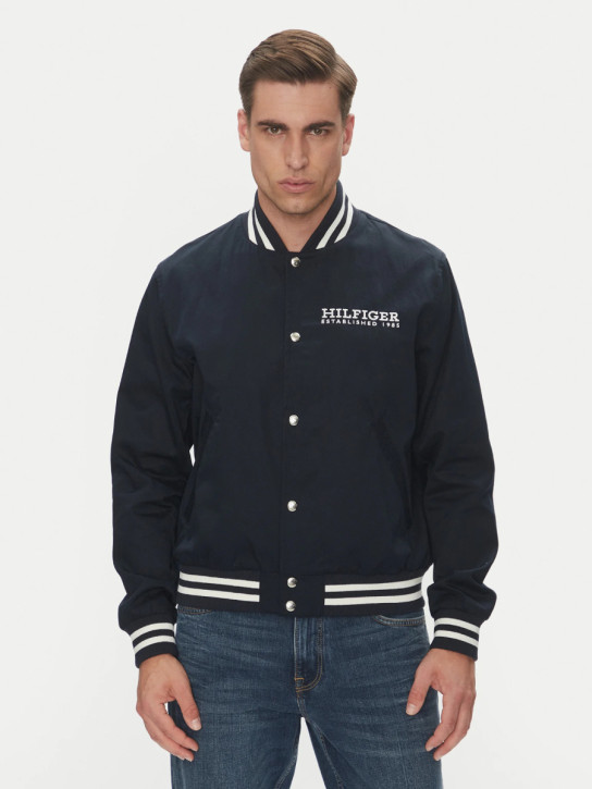 Tommy Hilfiger pánský modrý bomber