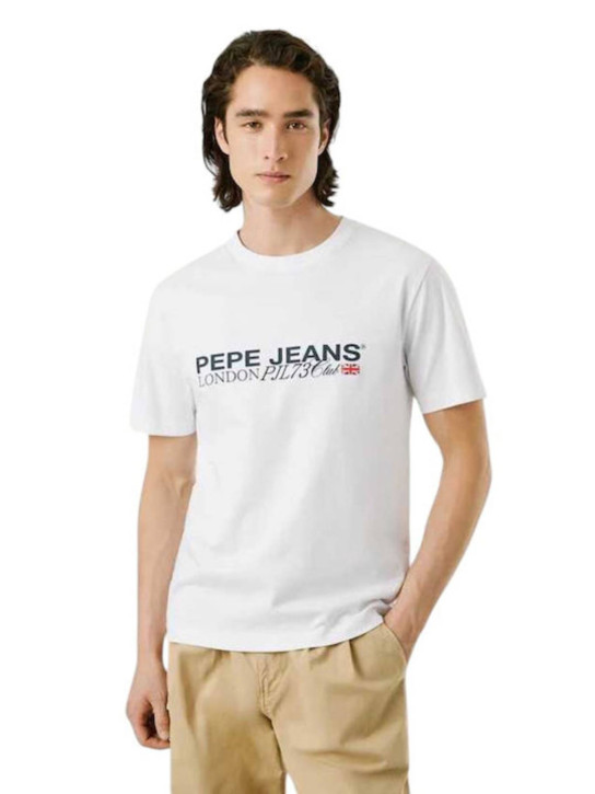 Pepe Jeans pánské bílé tričko MATTHEW