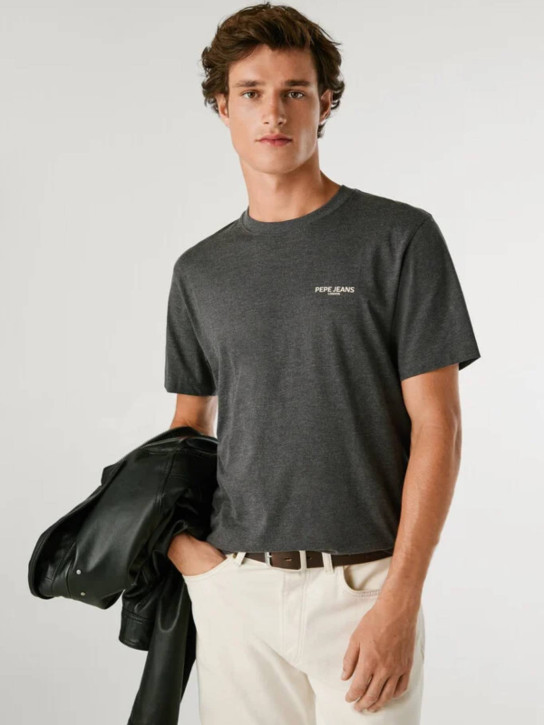 Pepe Jeans pánské šedé tričko