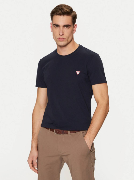 Guess pánské modré tričko