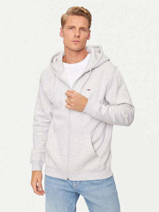 Tommy Jeans pánská šedá mikina