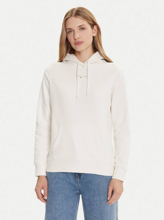 Tommy Jeans dámská krémová mikina