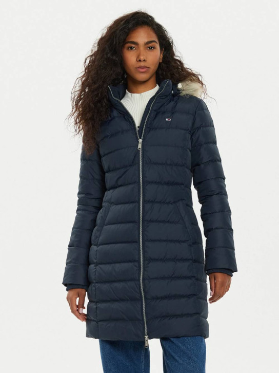 Tommy Jeans dámská modrá bunda