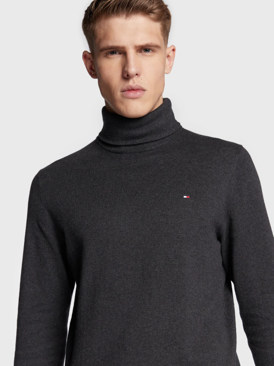 Tommy Hilfiger pánský šedý rolák